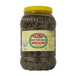 Câpres avec tige au vinaigre d'Arco 3 Kg