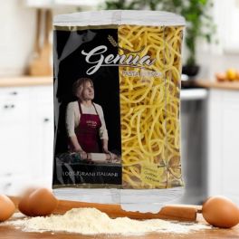 Genua Tonnarelli all'uovo 100% grano italiano 500g