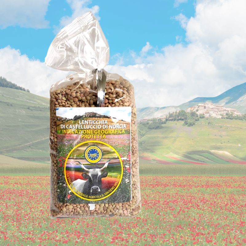 Birra artigianale con lenticchia di Castelluccio